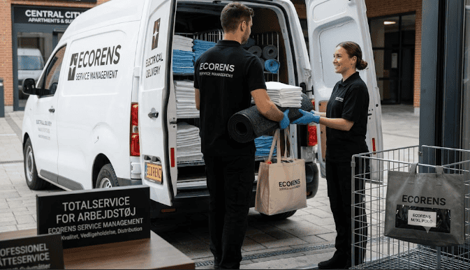 Rene hotelbadekåber klar til levering hos Ecorens